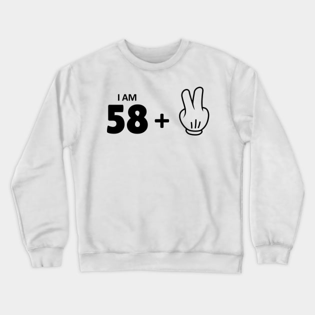 60th birthday Crewneck Sweatshirt by Circle Project